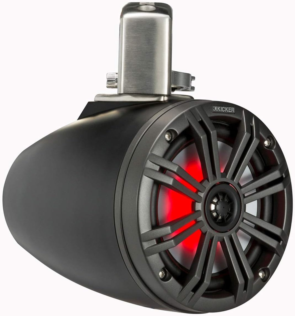 6.5" 390w Marine Wakeboard Tower Speakers with LED's J209