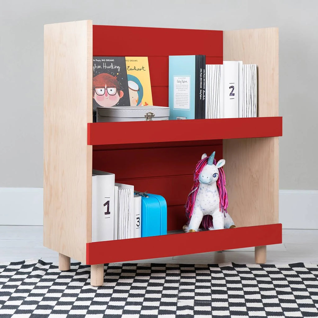 Maple White Kids Bookcase M1003