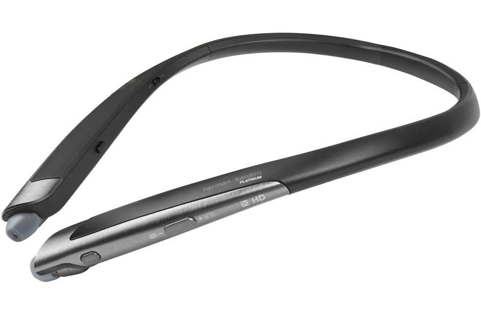 Black Bluetooth Wireless In-Ear Earphones with Mic U989