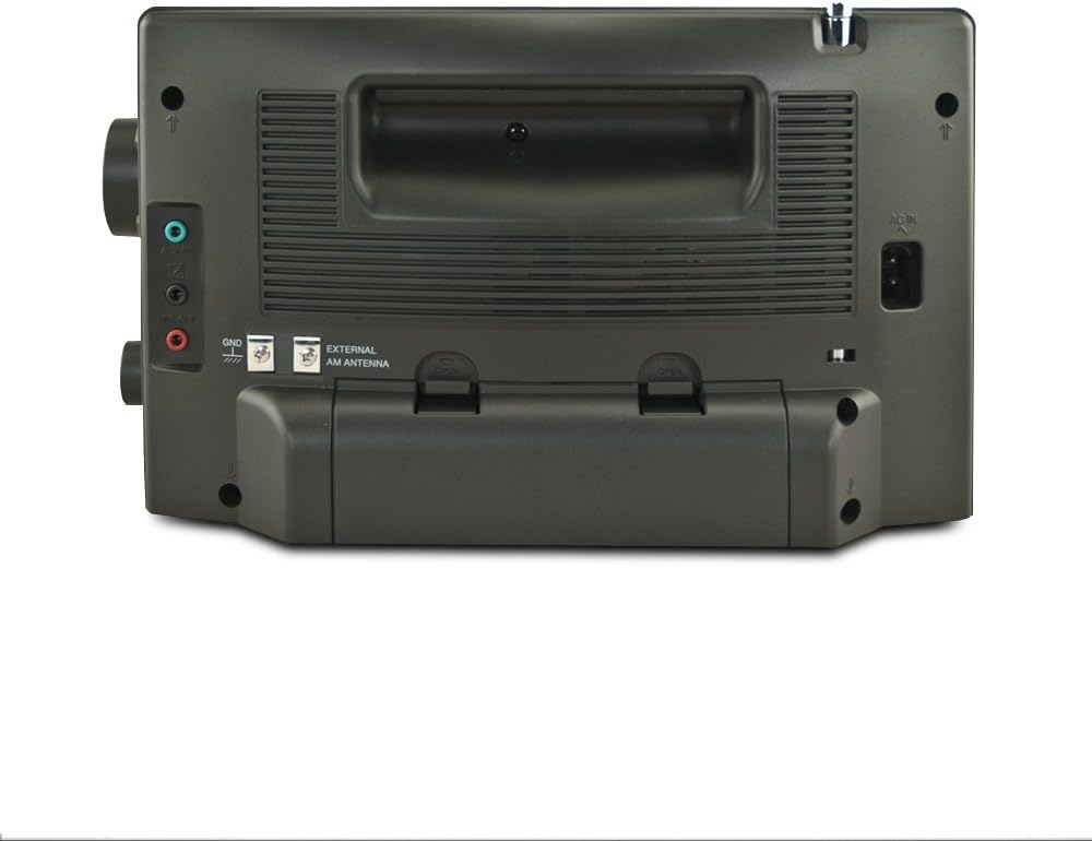 Black Portable AM FM Weather Radio Y914