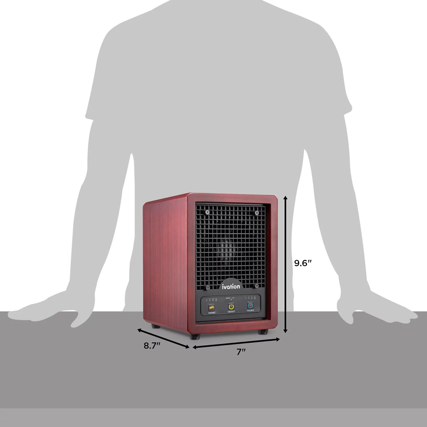 Ozone Air Purifier with Multi-Level Filtration B88057