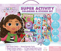 44 Pages Coloring and Sticker Set with Game Book and Mess Free Marker C9789