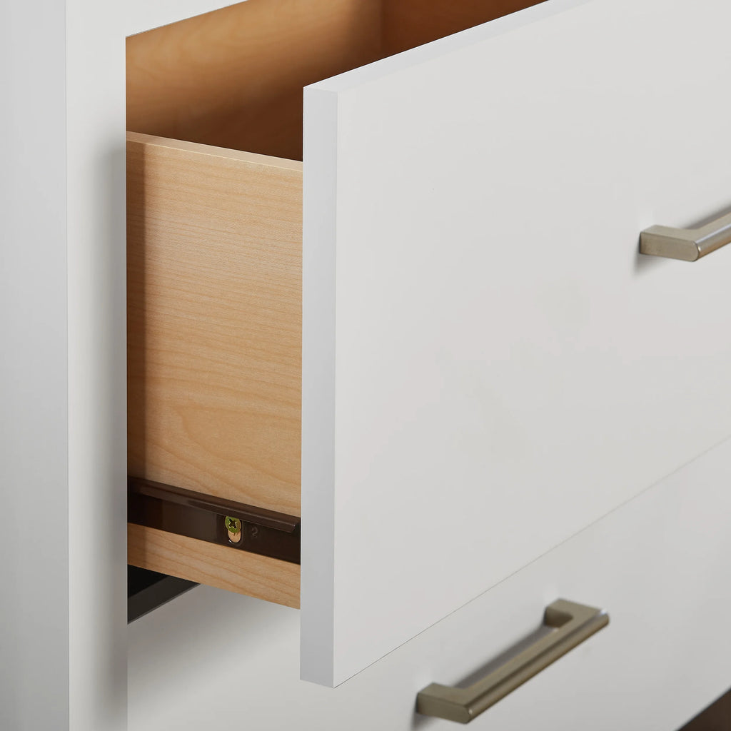 Soft White 6-Drawer Dresser Z578