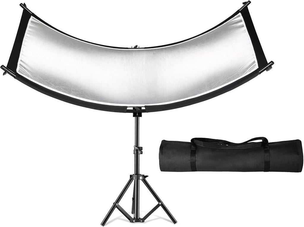 Clamshell Light Reflector Diffuser with Light Stand and Carry Bag R12149