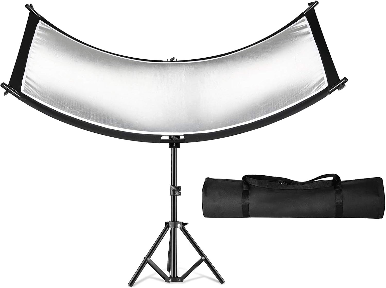 Clamshell Light Reflector Diffuser with Light Stand and Carry Bag R12149
