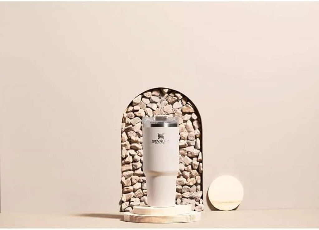 Alpine Beige 30oz Stainless Steel Travel Tumbler J9677