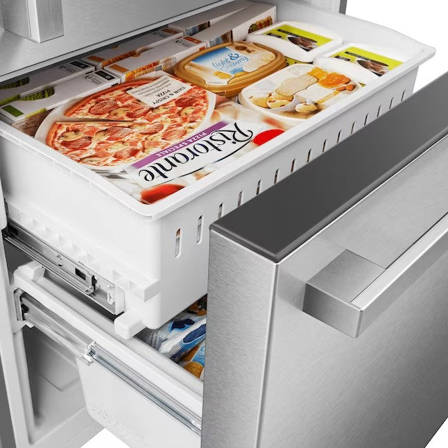 17.2-cu ft Counter-depth Bottom-Freezer Refrigerator (Fingerprint Resistant Stainless Steel) A4761