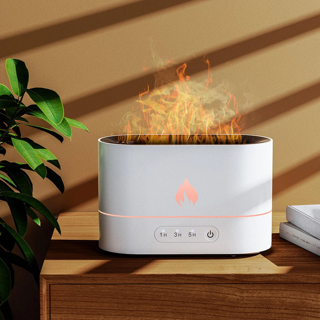 White Portable Air Humidifier Essential Oil Diffuser F88520
