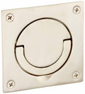 Flush Ring Pull with Swivel Spindle Satin Nickel H455679