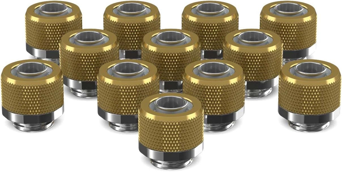 3/8in. x 1/2in. Compression Fitting 12 Pack Candy Purple E19358