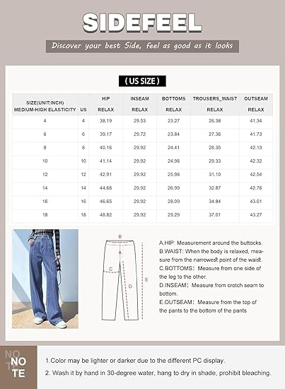 Wide Leg High Waisted Stretch Denim Jeans R423373
