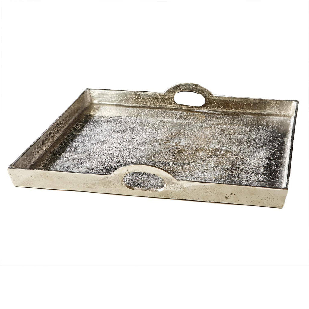 Silver Aluminum Tray U4394