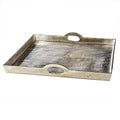 Silver Aluminum Tray U4394
