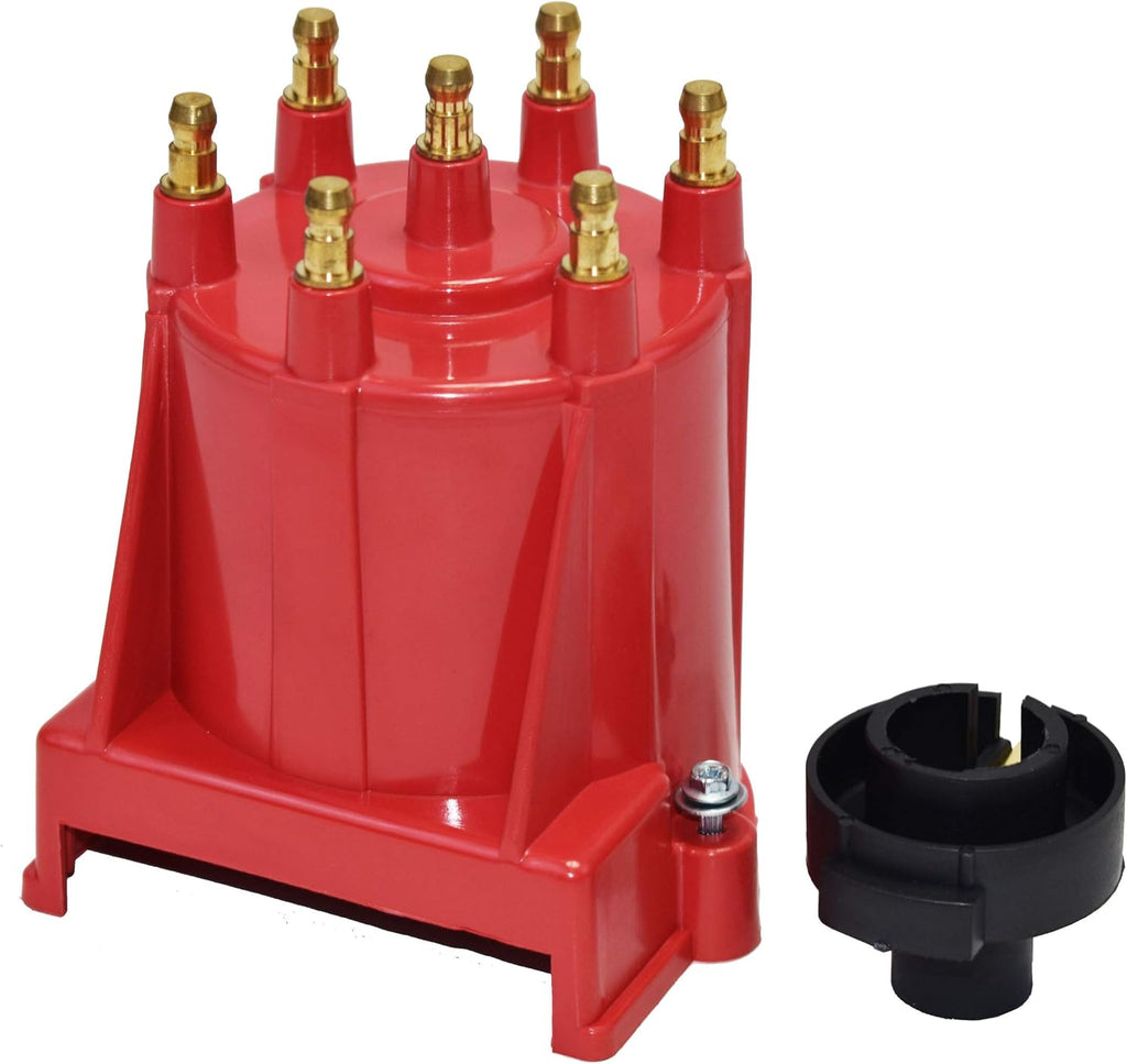 Red Cap Distributor Cap and Rotor Kit F5303
