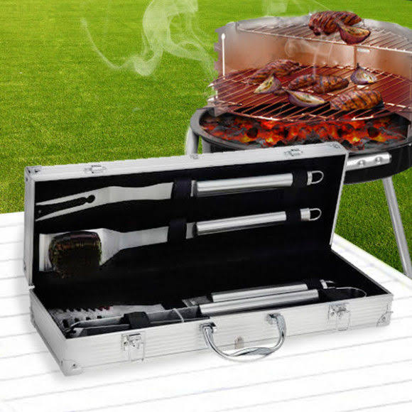 BBQ Accessories Carrying Case (4 Pieces) F9396