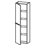 Tall Cabinet Brushed Oak D52672