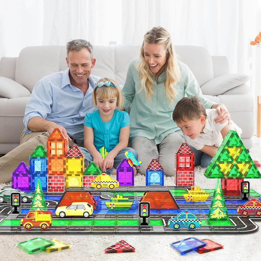 Magnetic Tiles City Road Set Magnetic Blocks Z140541