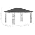 Canopy Patio Net 13.1'x9.8'x9' Mosquito Net with Sun Canopy Party Tent O7914
