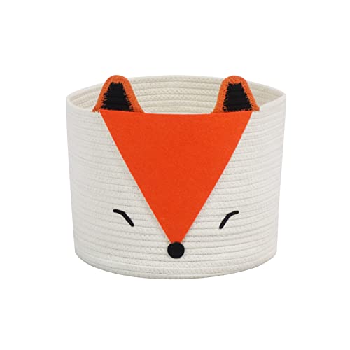 Orange Fox Storage Basket Medium X922396