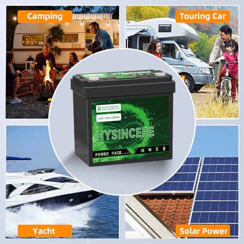 12V 100Ah LiFePO4 Lithium Battery with 100A BMS X638