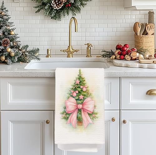Neutral Christmas Hand Towels 16 x 24 Inch Q105634