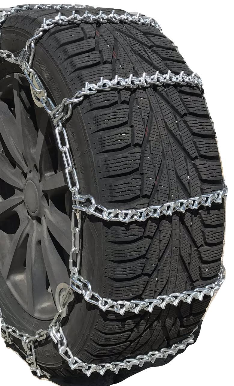 Snow Chains 9-14.5mh V-Bar Cam Tire Chains, Priced per Pair P21515
