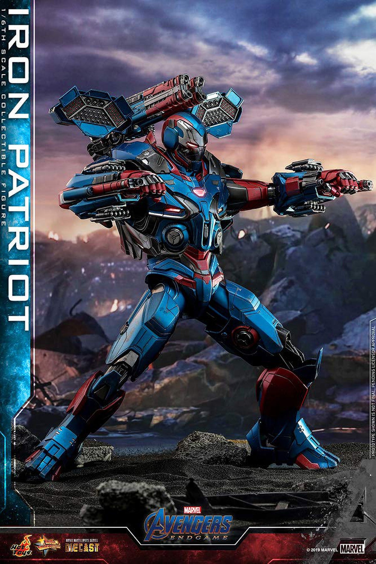 1/6 Scale Iron Patriot Figure D32975