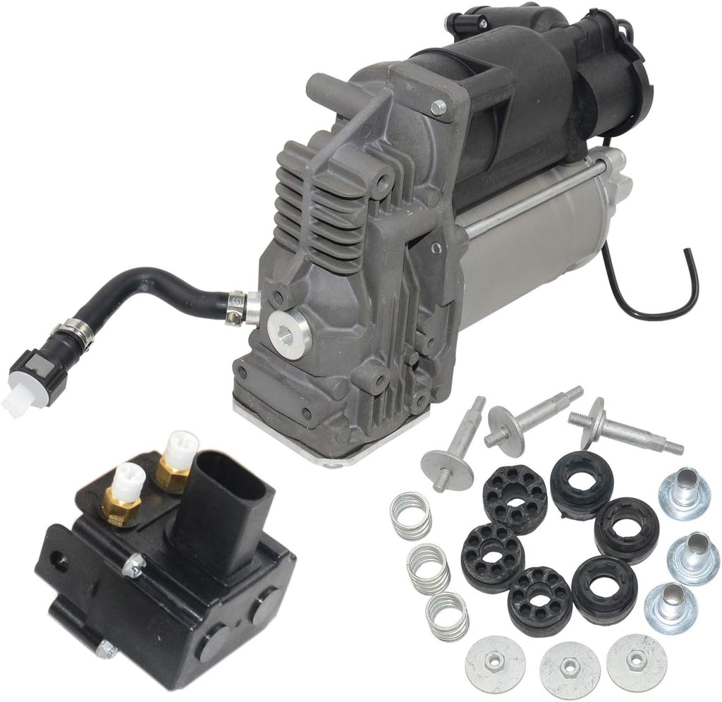 Air Suspension Compressor Pump with Valve Block E5117