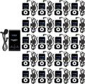 Wireless Tour Guide Transmitter System with 20 Receivers P38946