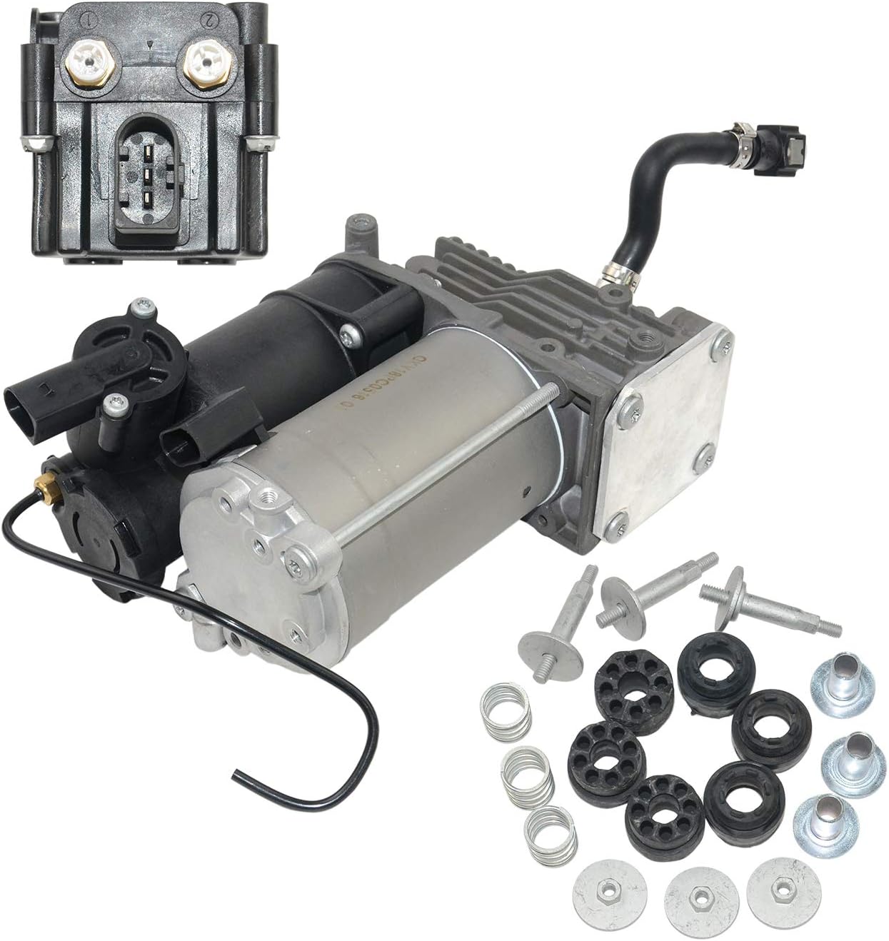 Air Suspension Compressor Pump with Valve Block E5117