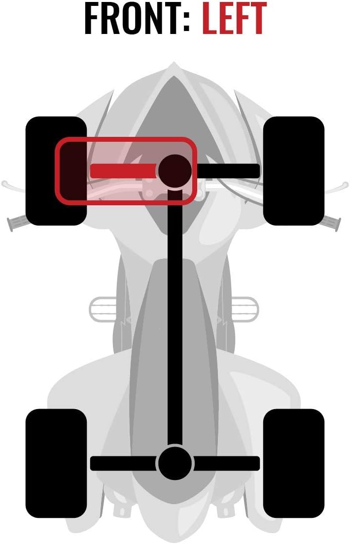 Front Left Axle for Kawasaki 750i Brute Force 4X4 V865788