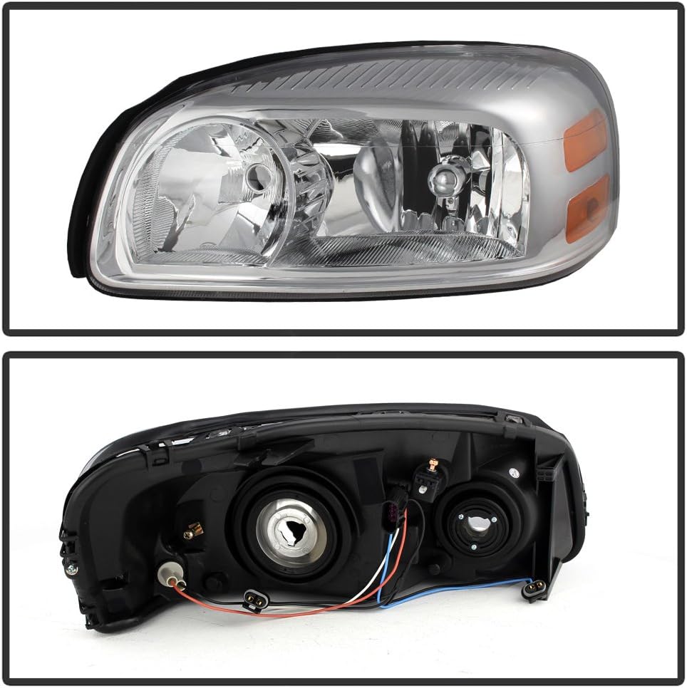 Headlights Headlamps Driver + Passenger T5518