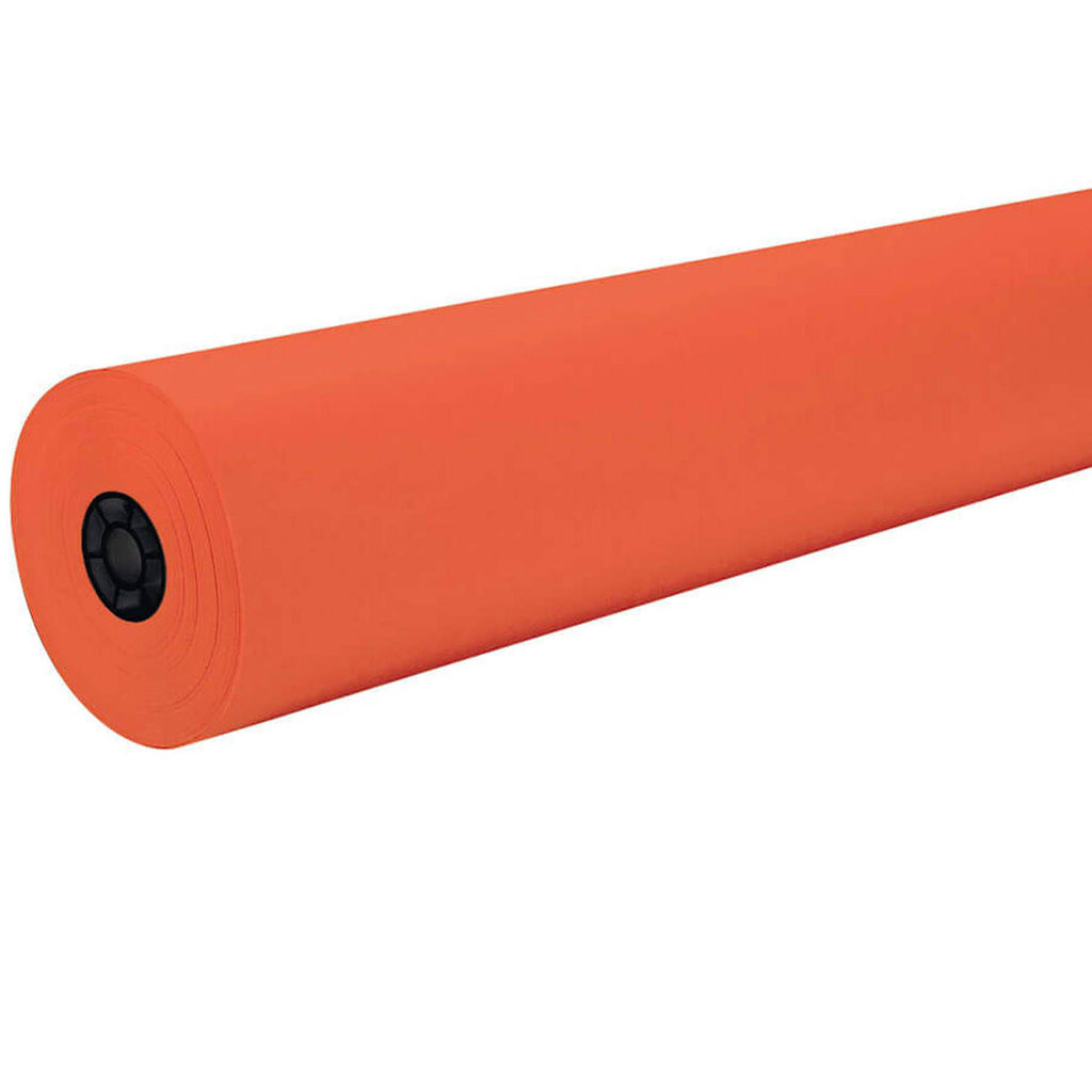 Orange Art Roll, 36 Inches x 500 Feet, 76 lb R95320