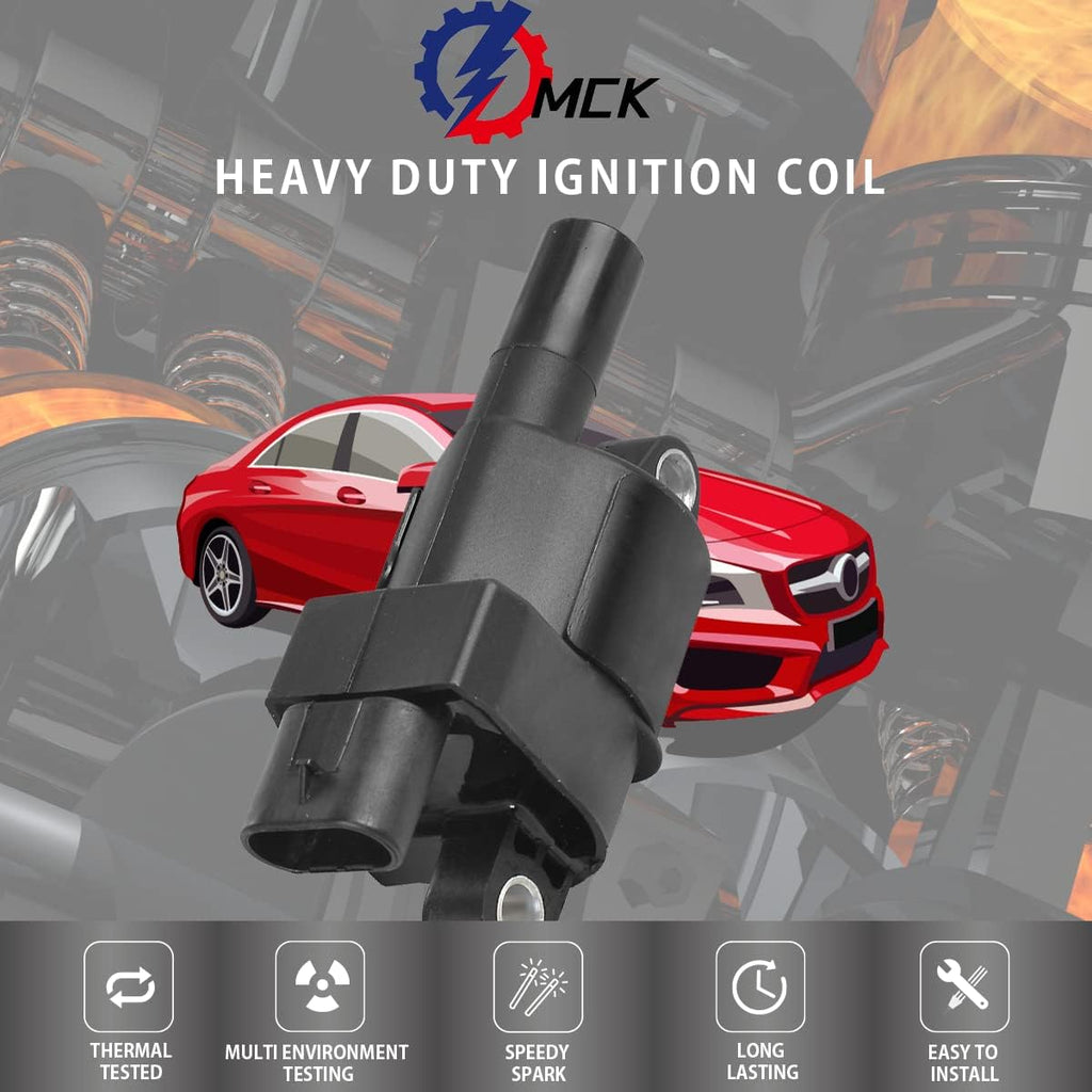 8pcs Ignition Coil Pack And Iridium Spark Plug Q19741