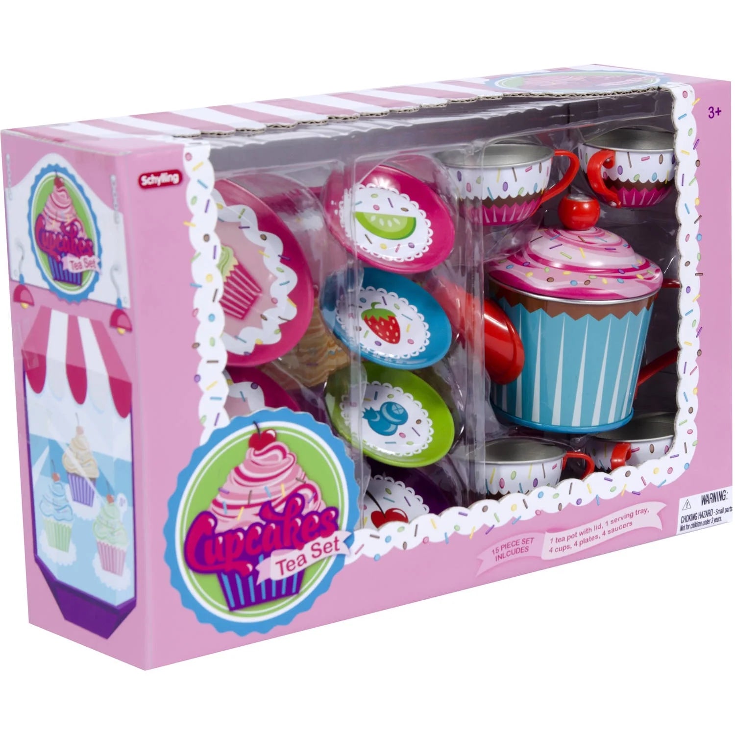 Cupcake Tin Tea Party Set M361259