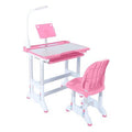 Pink Art Desk Chair Set H5870