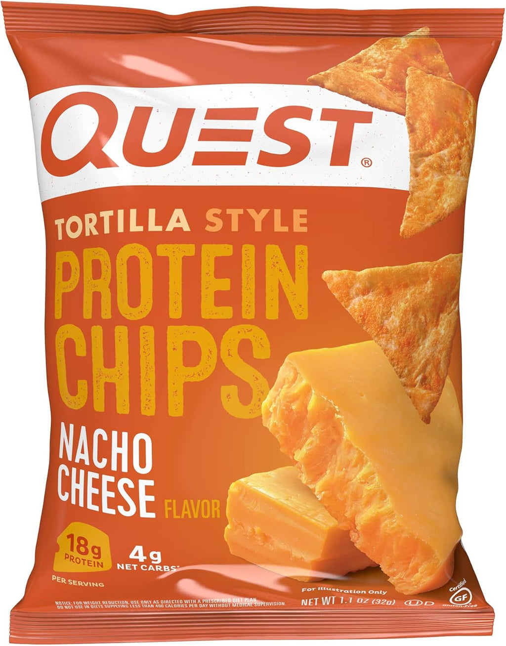 Protein Chips Variety Pack and Nacho Cheese Tortilla Style Protein Chips M9120