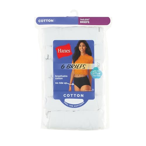 6-Pack Moisture-Wicking Cotton Brief Underwear C760