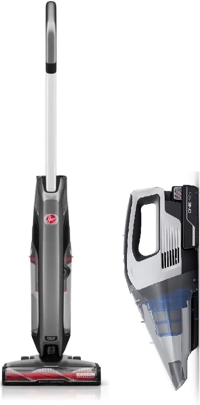 Red Cordless Upright Vacuum Cleaner D2102