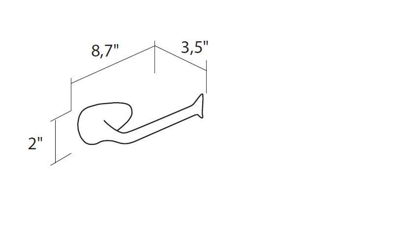 Polished Stainless Steel Toilet Paper Holder G1847