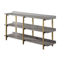 Gray 3-Shelf Bookcase W12203