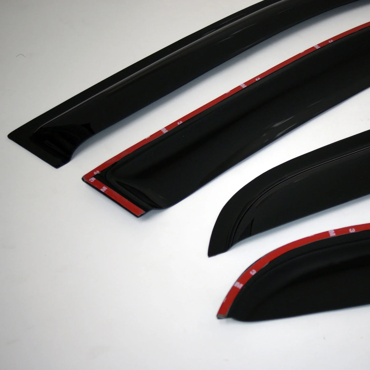 Smoke Tinted 4 Pcs Window Visor Deflector Set J93799