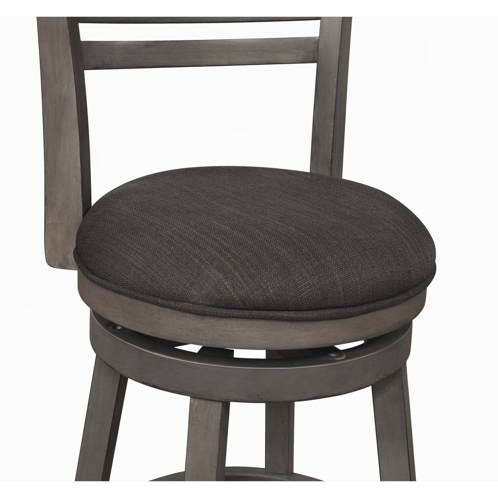 Gray Swivel Barstool E159