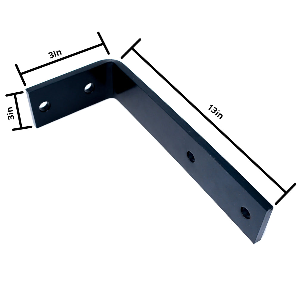 Ceiling Bracket for Half Cassette Awnings, Dark Gray, Set of 2 R9031