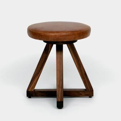 Black Oak Accent Stool R98442