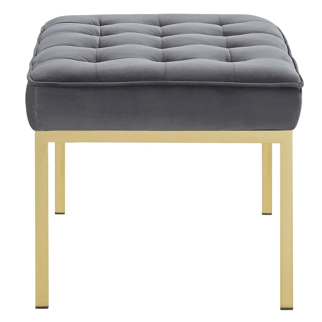 Navy Performance Velvet Bench J804526