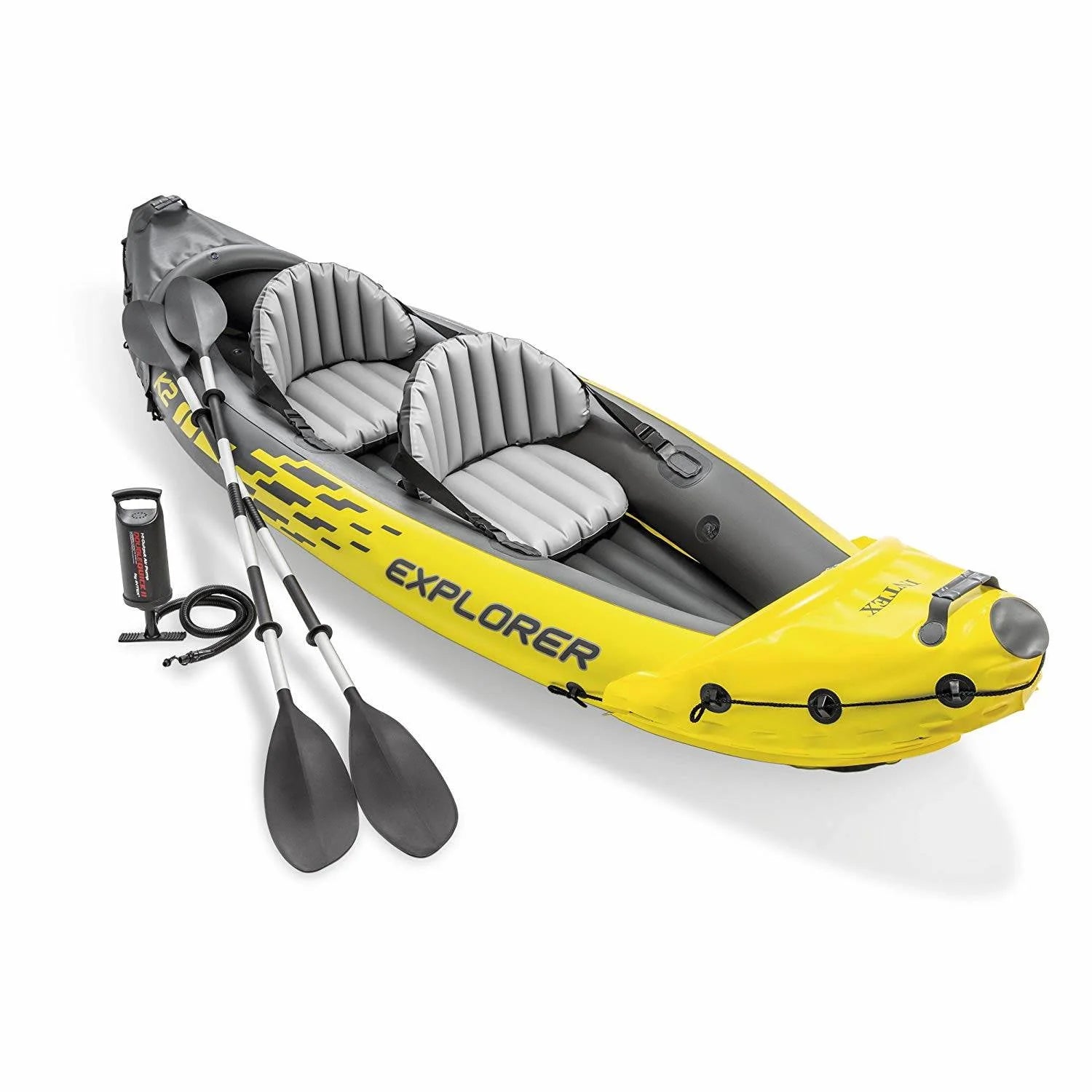 Inflatable Kayak with Oars and Hand Pump D808347