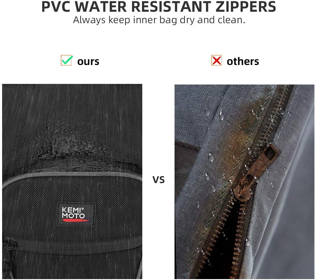 Storage Bag with PVC Wear Resistant Zippers V7536