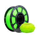 Temperature Color Change PLA+ Filament 1.75mm, 1KG Spool (Green to Yellow) L759
