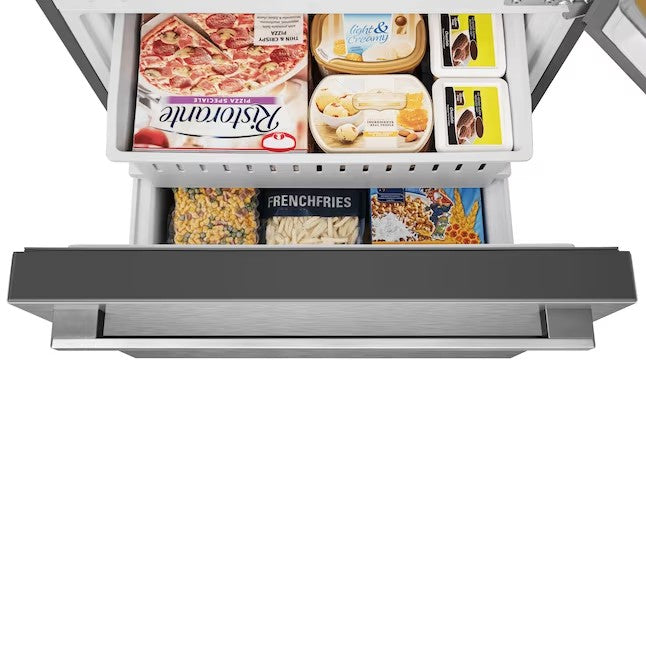 17.2-cu ft Counter-depth Bottom-Freezer Refrigerator (Fingerprint Resistant Stainless Steel) A4761